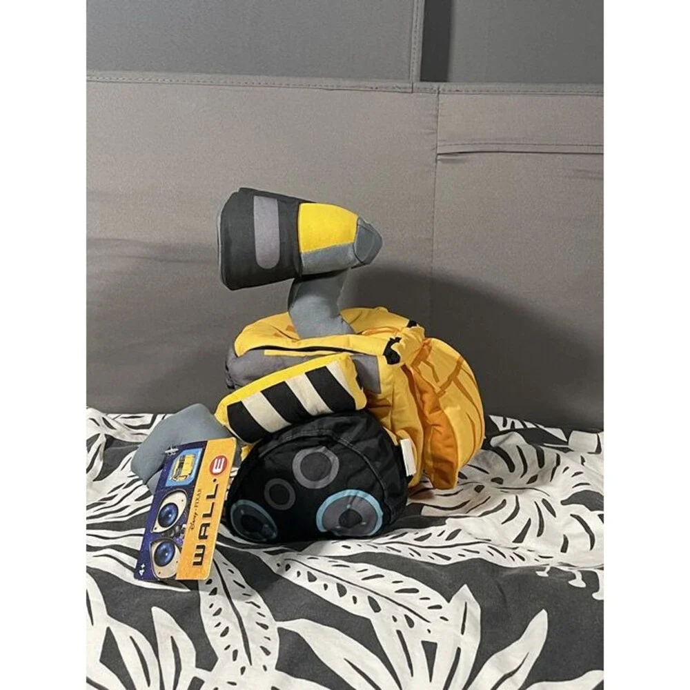 Thinkway Toys WALL-E Plush Toy Foldable Collapsible Transform Disney Pixar NWT